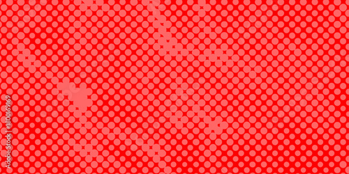 Modern and trendy abstract smooth color design minimal red and white halftone gradient vector with dotted texture background, halftone patterns creating textured design for dynamic red background. 