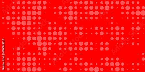 Modern and trendy abstract smooth color design minimal red and white halftone gradient vector with dotted texture background, halftone patterns creating textured design for dynamic red background. 