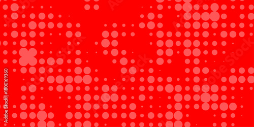 Modern and trendy abstract smooth color design minimal red and white halftone gradient vector with dotted texture background, halftone patterns creating textured design for dynamic red background. 