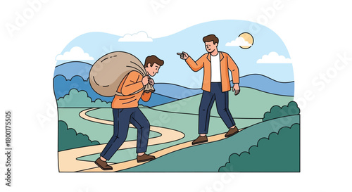 Leadership versus Burden: Illustration of Guidance and Shared Responsibility