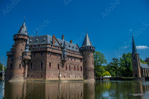 Reflection of the castle complex 