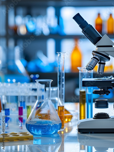 Integrated Microscopy and Chemical Analysis Setup in a Modern Laboratory