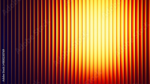 Summer heat glows through fractal glass. Vivid sunset gradient radiates warmth and energy. Bright summer sunset captured in glowing glass lines. Fractal glass design with sunset magic and golden light