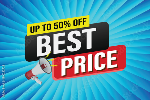 best price poster banner graphic design icon logo sign symbol social media website coupon

