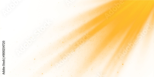 Abstract golden light rays background for summer and sunshine design element concept art