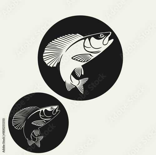 image grayling fish logo