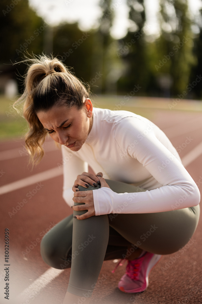 Fototapeta premium Leg Injury