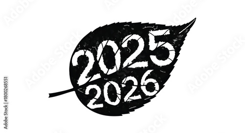 Nature's vision for 2025 and 2026, symbolizing growth and future planning.