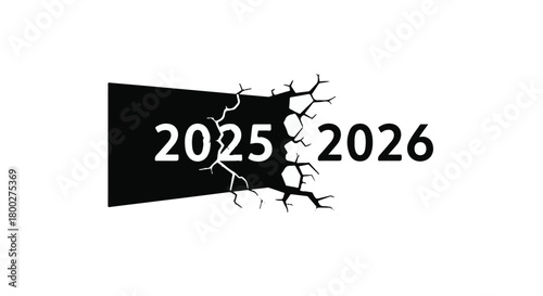 Transitioning from the year 2025 to 2026 with a shattering effect