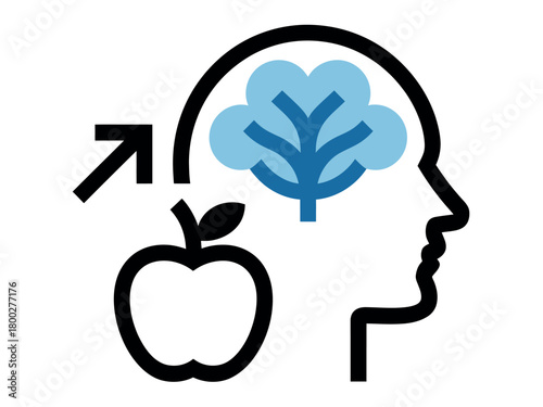 Healthy eating choice influencing mental well-being and growth