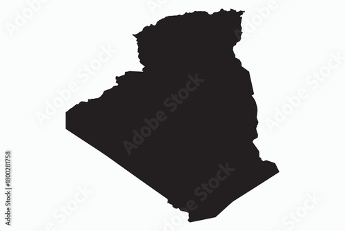 Fotografi Vector graphic artwork suitable for print and web containing flat detailed map o
