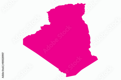 Fotografie Vector graphic artwork suitable for print and web containing flat detailed map o