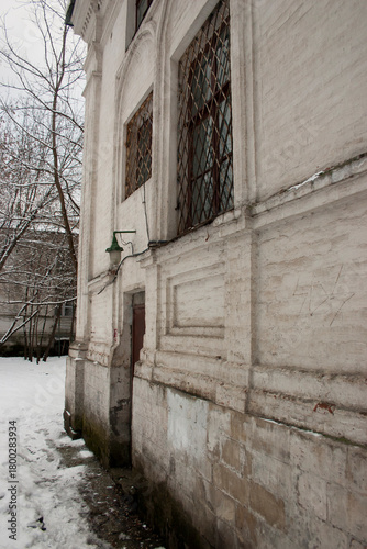 Old house in the city of Moscow