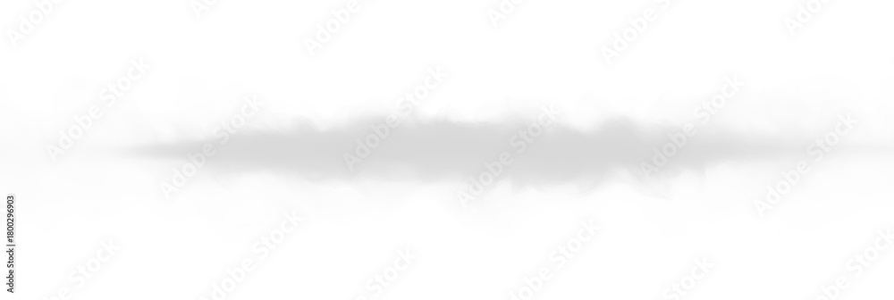 Obraz premium White gentle smoke line effect transparent PNG