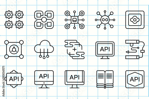 Api icons
