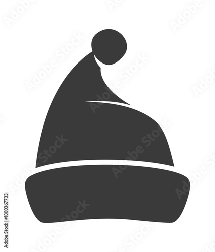 Black Santa hat Christmas costume