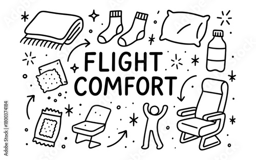 Air travel essentials: comfort items for a cozy flight experience