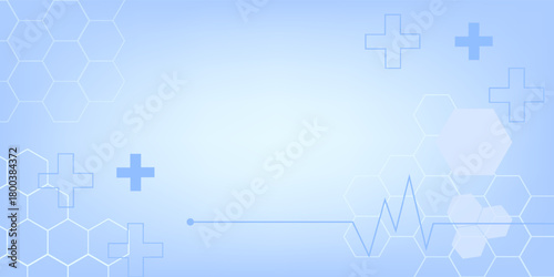 vector healthcare and medical science.futuristic background
