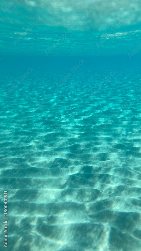 Fototapeta premium clear sea waters on Elafonisos Island in Greece