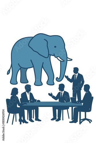 The Elephant in the Boardroom: A Metaphor for the Self‑Evident Challenge