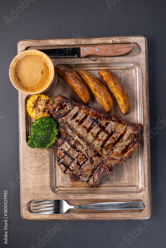 Delicious tender lamb meat, perfectly cooked for a rich and natural flavor.