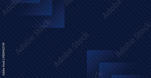 Abstract Blue Geometric Background for Digital Design, featuring clean grid and angular shapes, ideal for technology presentations and modern branding projects.