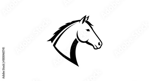 Single Black Fish Vector Illustration Simple, Clean Design