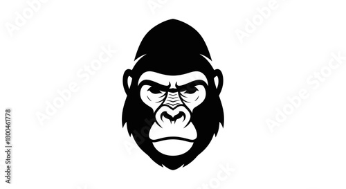 Elegant black flamingo silhouette standing on one leg. Simple bird icon or logo design, vector graphic isolated on a white background