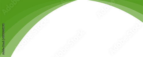 Abstract green wave background, Vector green line background curve element with white space for text and message design, Design