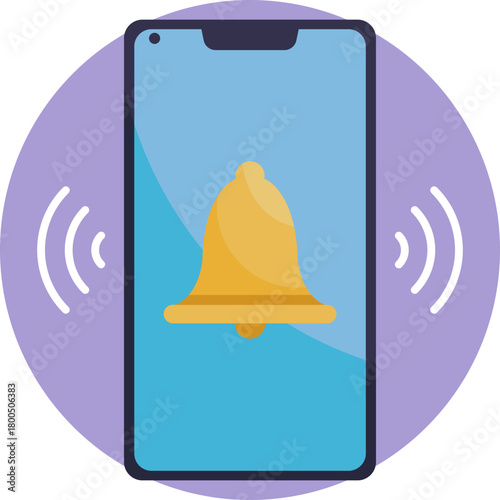 A clock with bells signaling wake-up time.