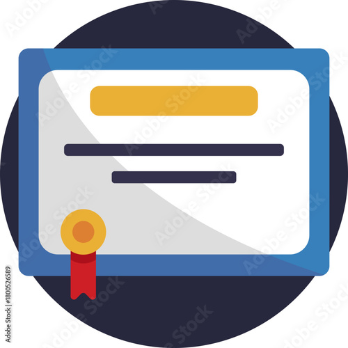 A certificate representing completion or achievement in a language course.