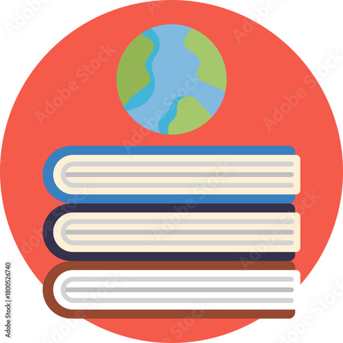 A symbol of learning and connecting through languages across the world.