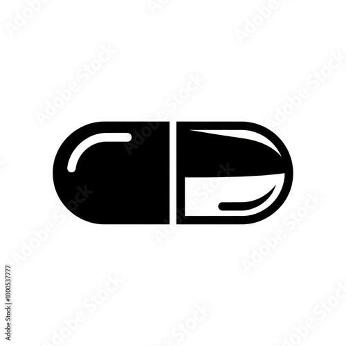 black belt isolated on white