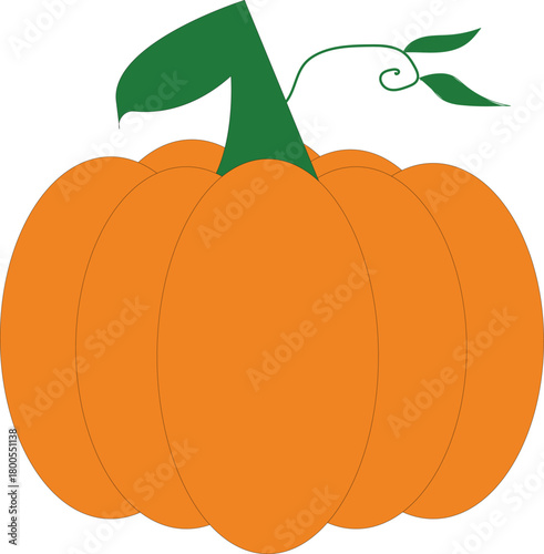 Pumpkin for the halloween season