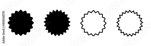 Badge icon set. Awards icon. Achieve. Stamp