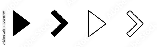 Arrow icon set. Arrow symbol. Arrow sign for your web design.