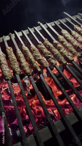 close up of a barbeque