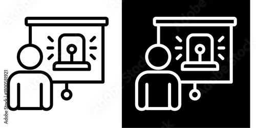 Emergency Protocol  Icon Set White Mix Style Collection
