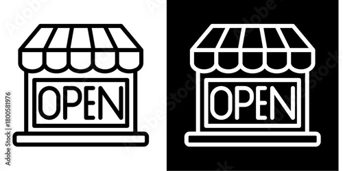 Business Reopening  Icon Set White Mix Style Collection
