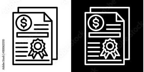 Premier  Icon Set White Style Collection