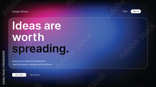 Website design web High-Converting Website Hero Section Template with Soft Gradient, Bold Typography and Modern UI Layout for Digital Products
