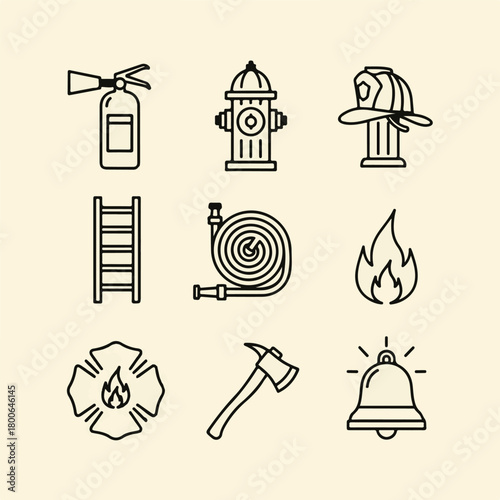 Firefighter Icons