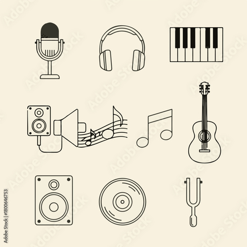 Music Symbols and Equipment