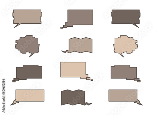 いろいろ吹き出しセット17