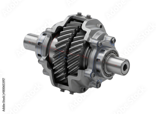 Car differential automotive gearbox axle engineering mechanism spare part detail