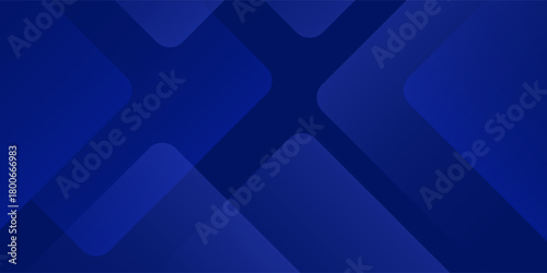 Abstract blue background. Modern simple blue geometric design. Minimal shapes. Suit for booklet, brochure, banner, poster, website, flyer, cover, corporate, backdrop. Vector illustration