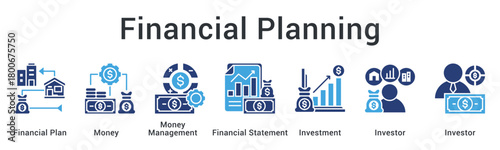 Financial planning develops money management strategies using statements for investment and investor satisfaction.