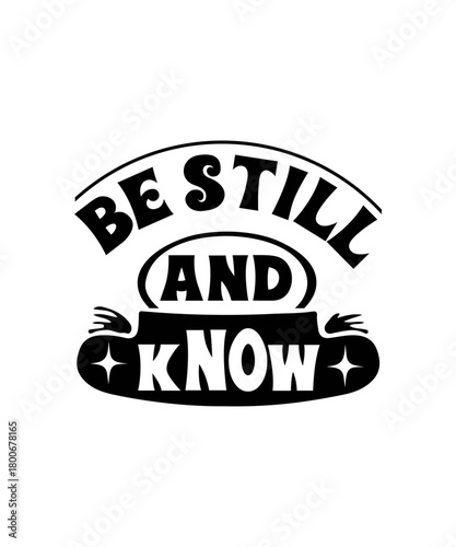 be still and know svg
