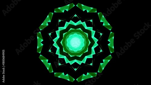 radiantwave kaleidoscope, luminous kaleidoscope pattern, vibrant wave symmetry, radiant abstract loop, glowing fractal waves, colorful symmetry background, neon radiant waves, seamless kaleidoscope 