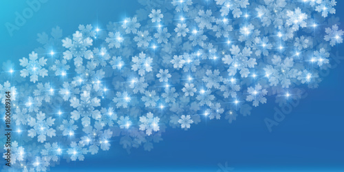 雪　クリスマス　冬　光　背景	